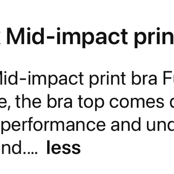 NEW ~ IVY PARK Beyoncé Active Wear  Black & Blue Striped Sports Bra size Medium - Picture 10 of 11